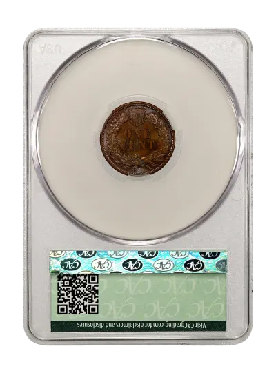 CAC Grading Coin Reverse