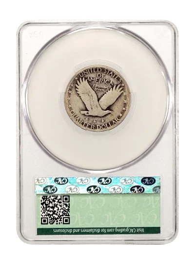CAC Grading Coin Reverse