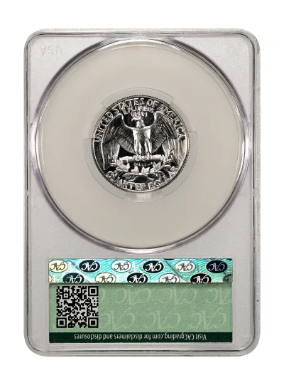 CAC Grading Coin Reverse