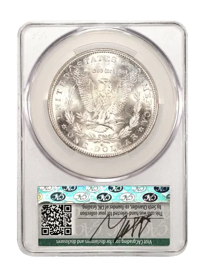 CAC Grading Coin Reverse