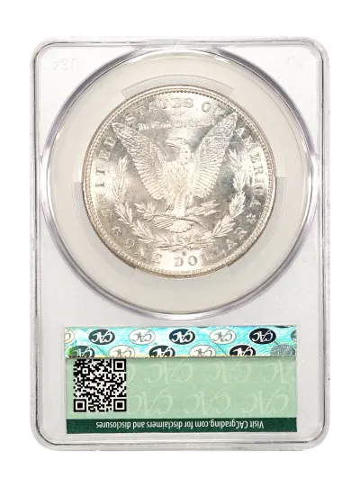 CAC Grading Coin Reverse