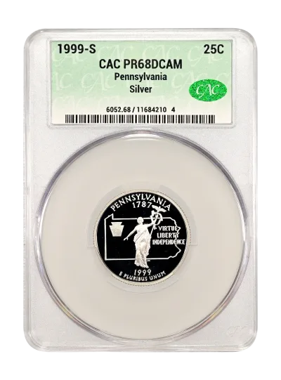 CAC Grading Coin Obverse