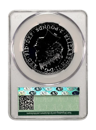 CAC Grading Coin Reverse