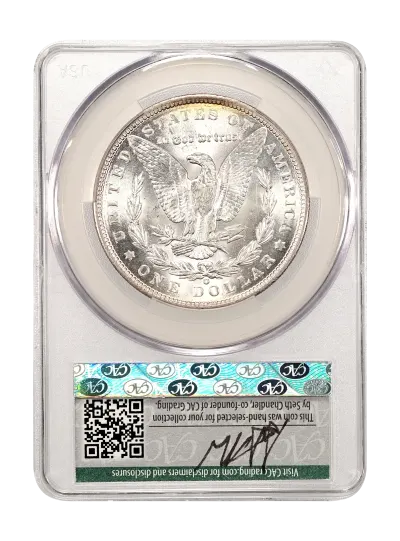 CAC Grading Coin Reverse