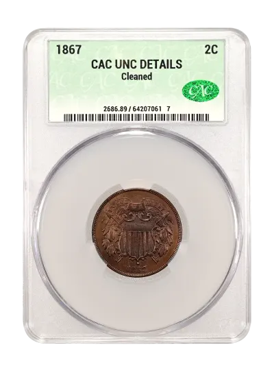 CAC Grading Coin Obverse