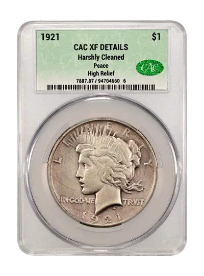 CAC Grading Coin Obverse