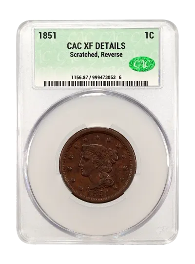 CAC Grading Coin Obverse