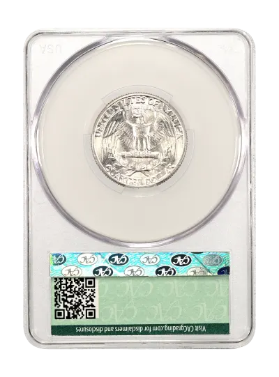 CAC Grading Coin Reverse