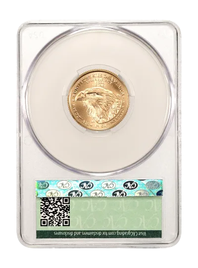 CAC Grading Coin Reverse