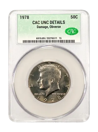 CAC Grading Coin Obverse
