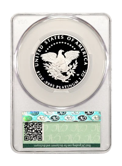 CAC Grading Coin Reverse