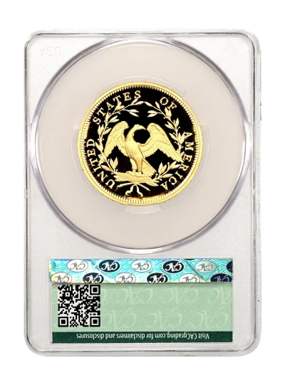 CAC Grading Coin Reverse