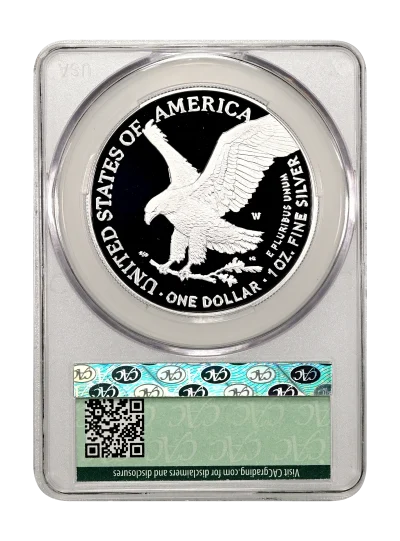 CAC Grading Coin Reverse