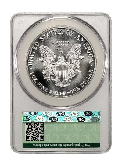 CAC Grading Coin Reverse