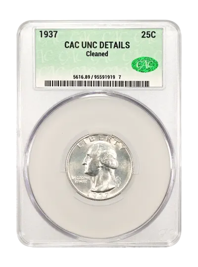 CAC Grading Coin Obverse