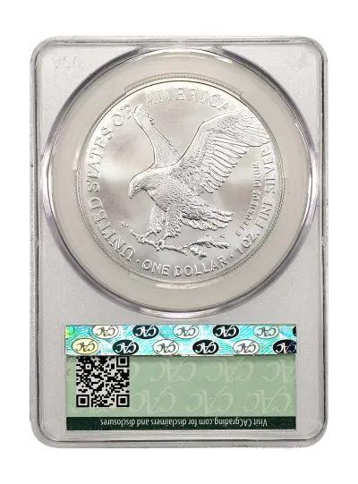 CAC Grading Coin Reverse