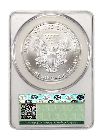 CAC Grading Coin Reverse