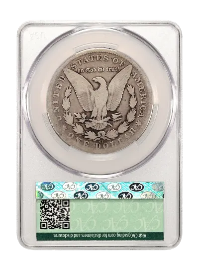 CAC Grading Coin Reverse