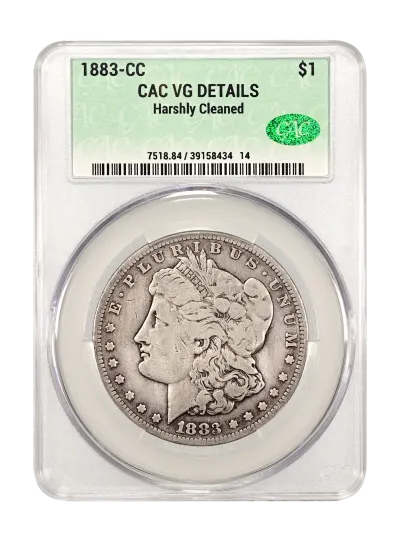 CAC Grading Coin Obverse