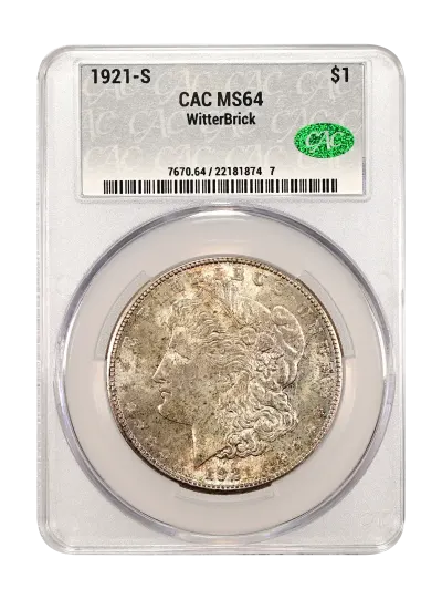 CAC Grading Coin Obverse