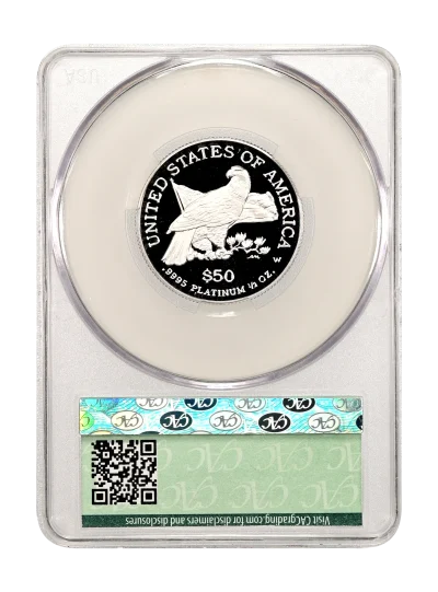 CAC Grading Coin Reverse
