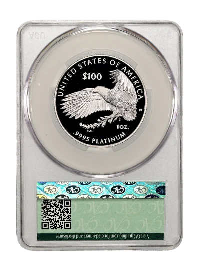 CAC Grading Coin Reverse