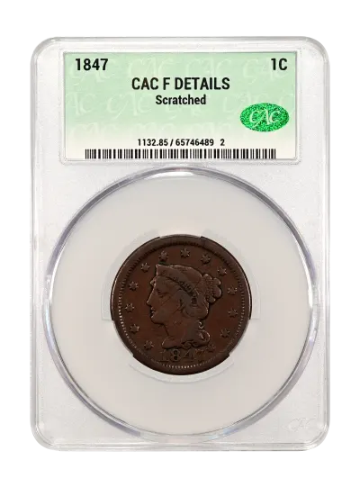 CAC Grading Coin Obverse