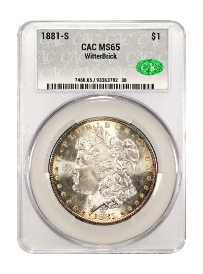CAC Grading Coin Obverse