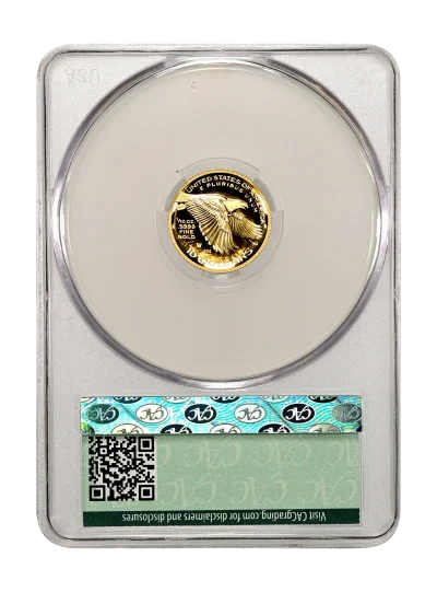 CAC Grading Coin Reverse