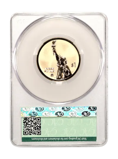 CAC Grading Coin Reverse