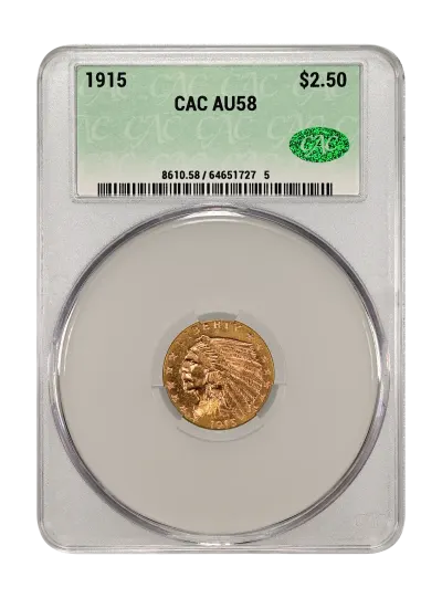 CAC Grading Coin Obverse
