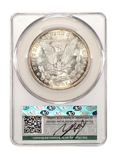 CAC Grading Coin Reverse