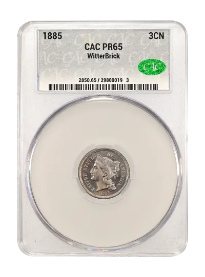 CAC Grading Coin Obverse