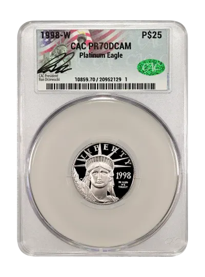 CAC Grading Coin Obverse