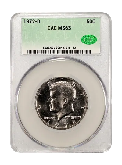CAC Grading Coin Obverse