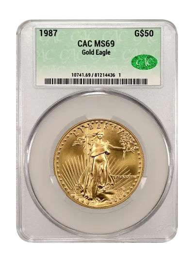 CAC Grading Coin Obverse
