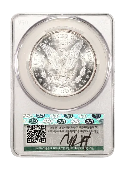 CAC Grading Coin Reverse