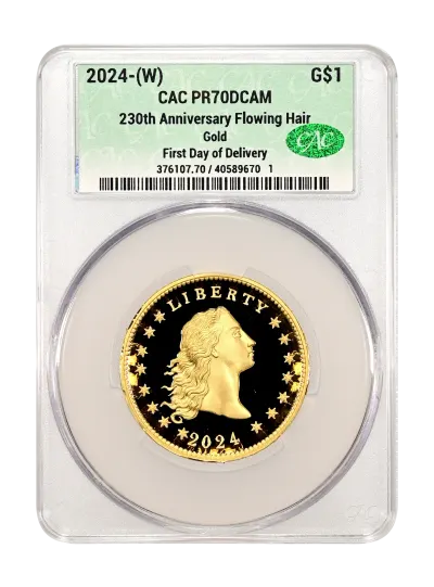 CAC Grading Coin Obverse