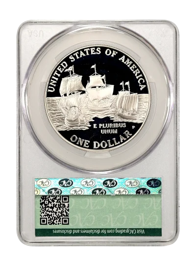 CAC Grading Coin Reverse