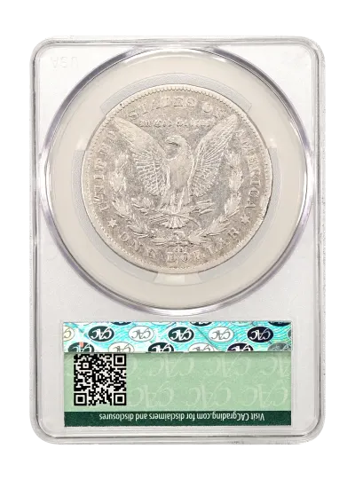 CAC Grading Coin Reverse