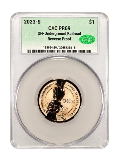 CAC Grading Coin Obverse