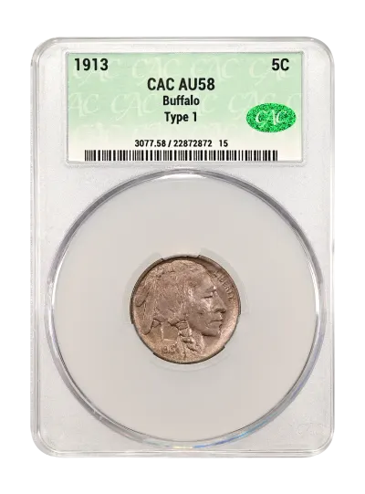 CAC Grading Coin Obverse
