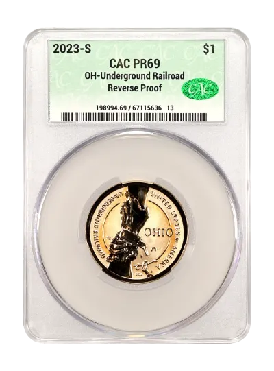 CAC Grading Coin Obverse