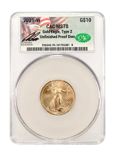 CAC Grading Coin Obverse