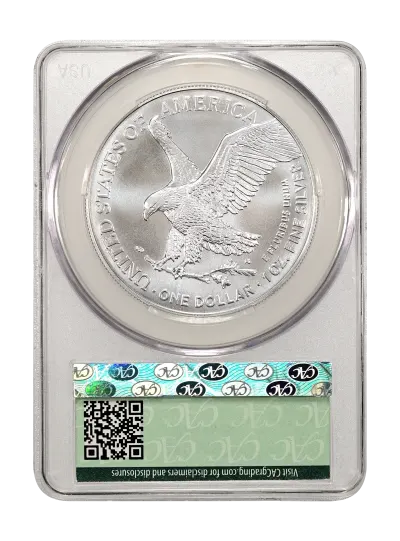 CAC Grading Coin Reverse