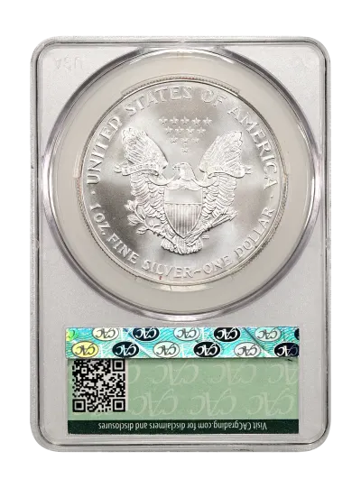 CAC Grading Coin Reverse