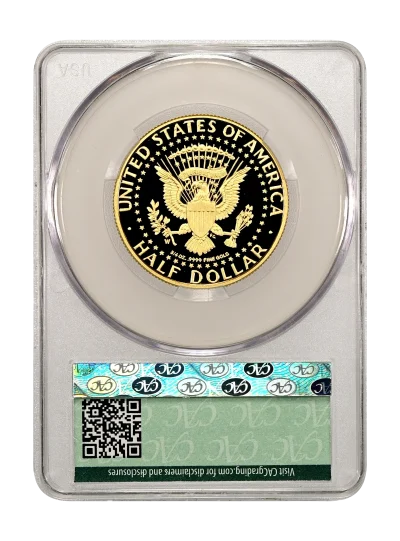 CAC Grading Coin Reverse
