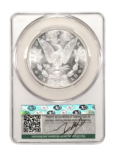 CAC Grading Coin Reverse