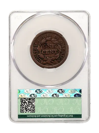 CAC Grading Coin Reverse
