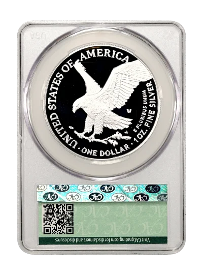 CAC Grading Coin Reverse